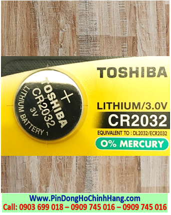 Pin Toshiba CR2032 _Pin CR2032